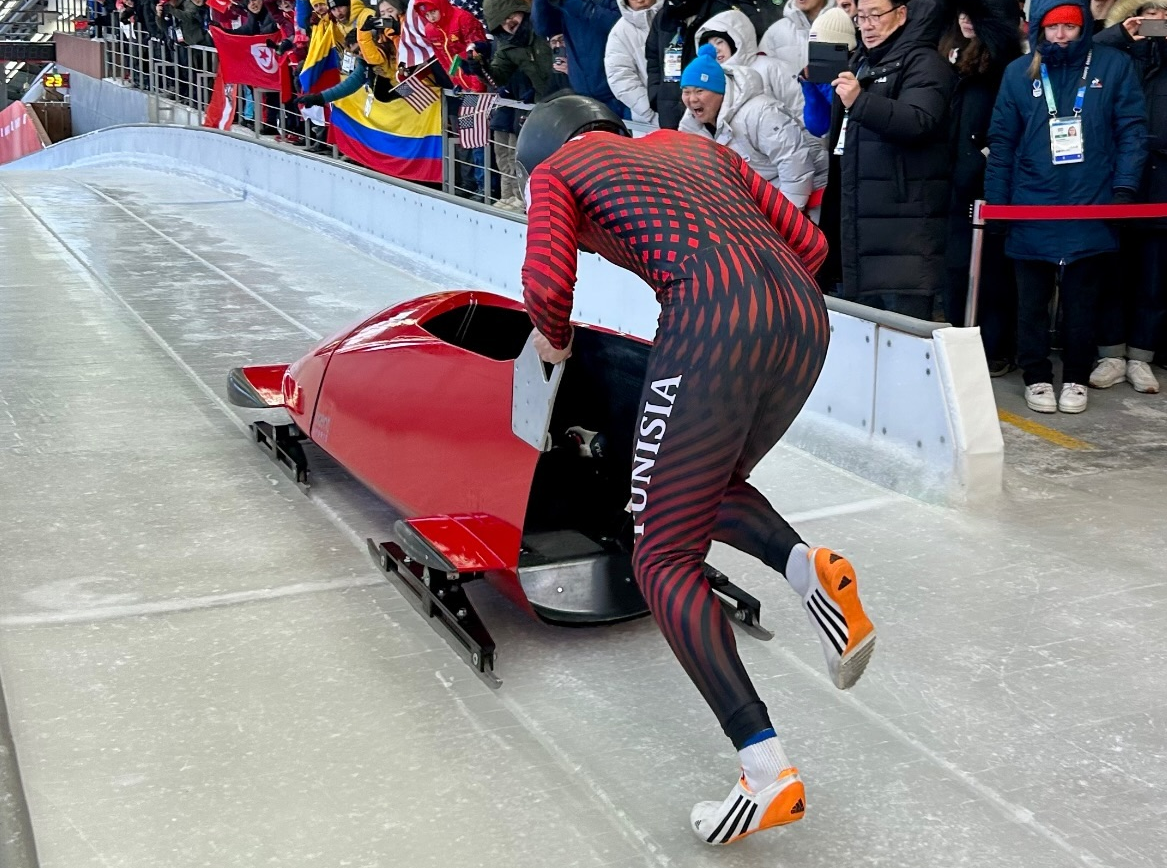 Jonathan Lourimi Vice-Champion Olympique de Bobsleigh