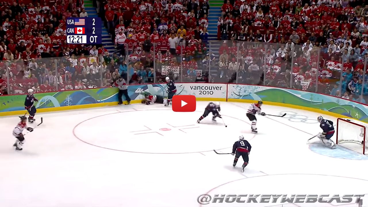 #TBT : il y a 9 ans, Crosby offrait le titre olympique de hockey au Canada