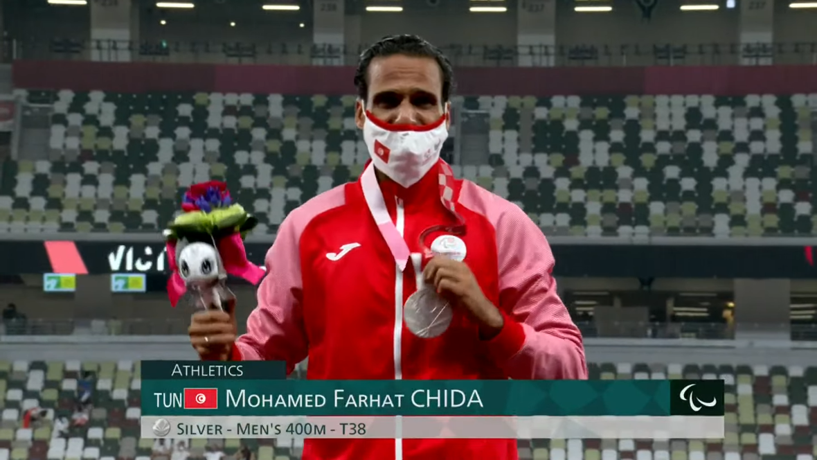 Mohamed Farhat Chida, Médaillé d'Argent, 9 ans après !