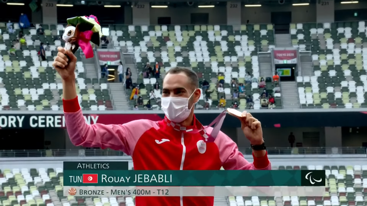 Une Deuxième Médaille pour Rouay Jebabli !