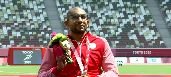 Walid Ktila, Triple Champion Paralympique du 100m T34